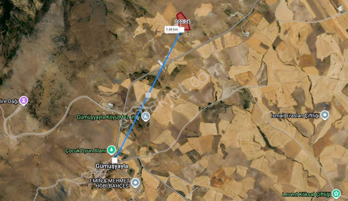 Çubuk Gümüşyayla, Tek Tapu 14.000 M2, Yatırımlık Manzaralı Tarla - Görsel 9