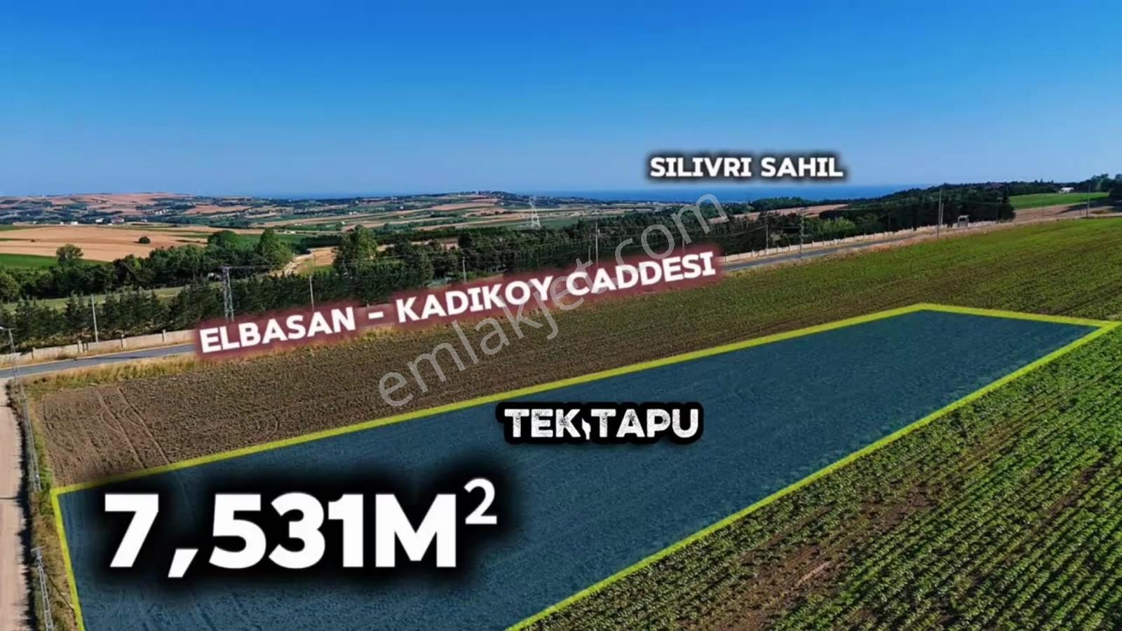 Çatalca Ovayenice'de Ana Caddeye 2. Parsel 7.531 M² Tek Tapu - Görsel 5
