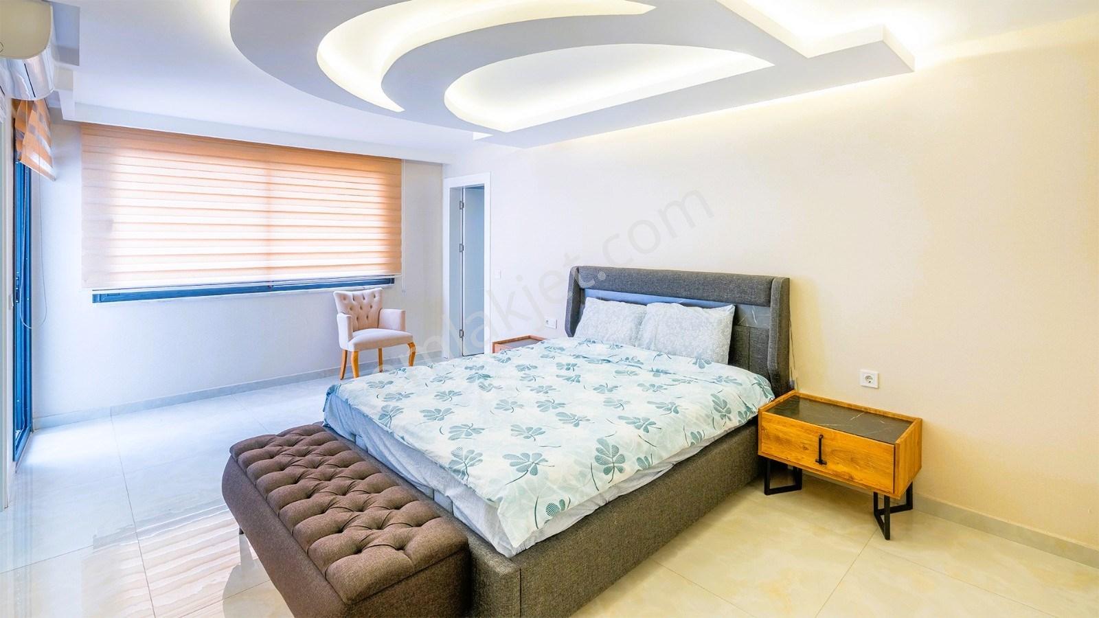 Alanya Kestel Denize 100m Deniz Manzaralı 3+1 Dubleks Satılık Daire - Görsel 10