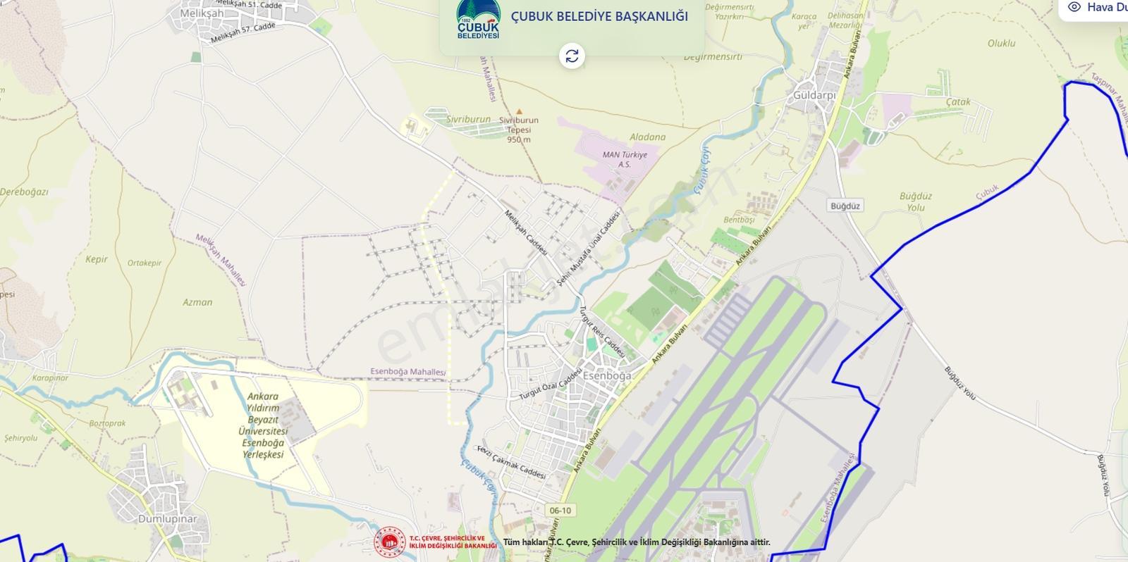 Borsem Ege'den Esenboğa'da 984 M² Satılık Konut İmarlı Köşe Arsa - Görsel 2