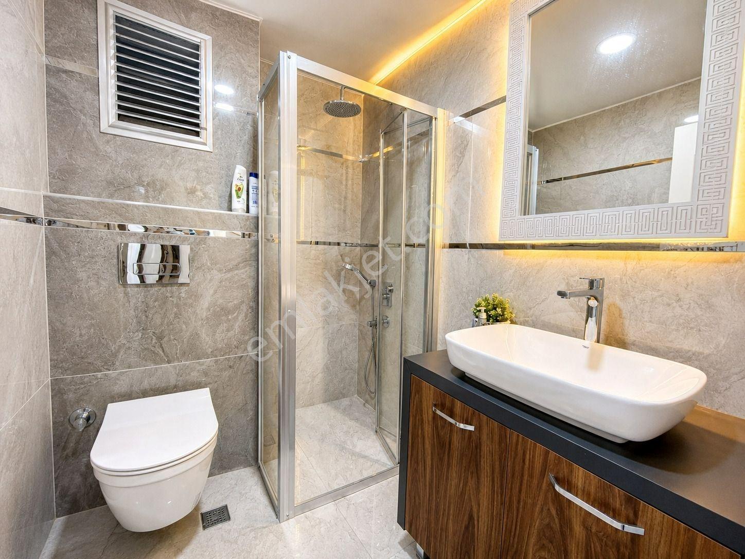 Alanya Tosmur'da Muhteşem Deniz Manzaralı Full Eşyalı 2+1 Daire - Görsel 18
