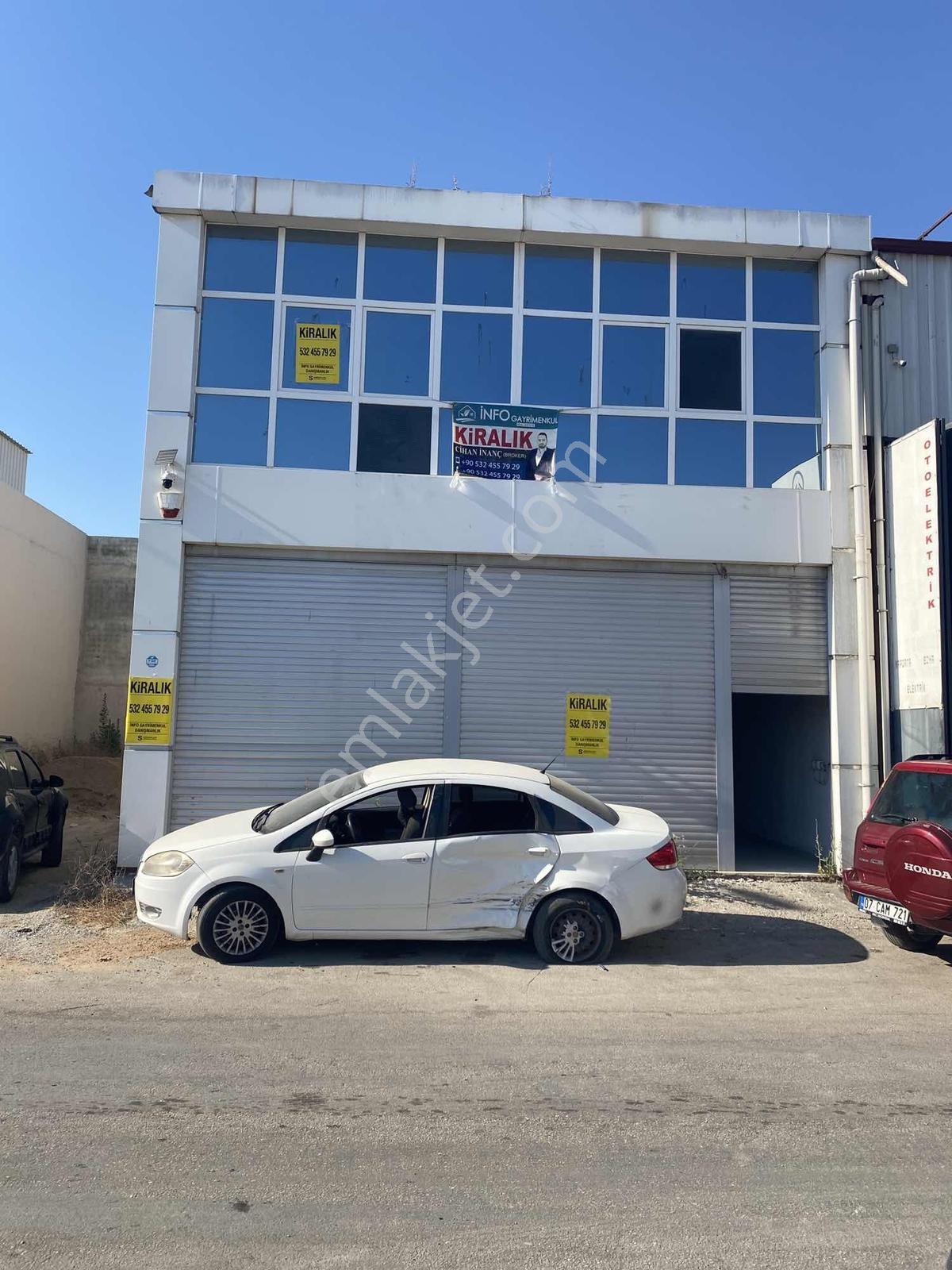 İnfo Gayrimenkul Manavgat Sanayi Kiralık İş Yeri 2 Katlı