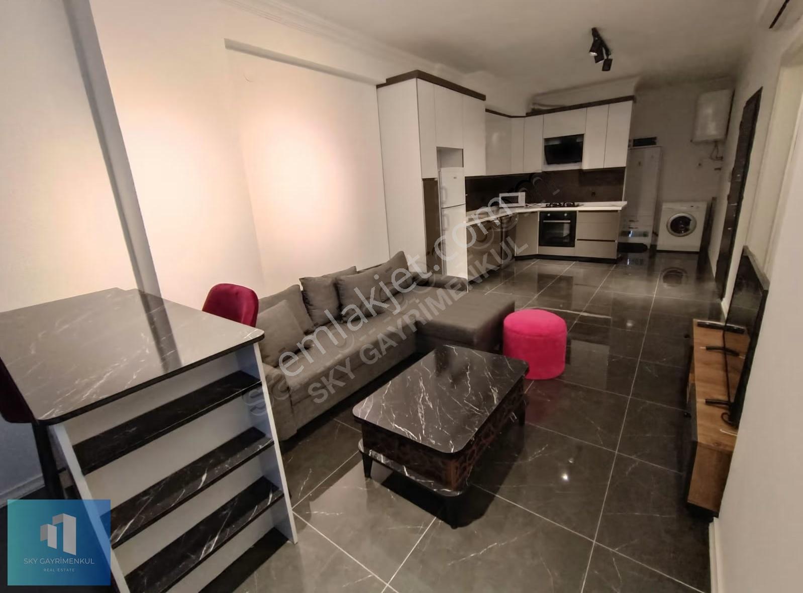 Sky'dan Merkezi Konumda Yeni Ve Lüks Kiralık Eşyalı 1+1 Daire - Görsel 9
