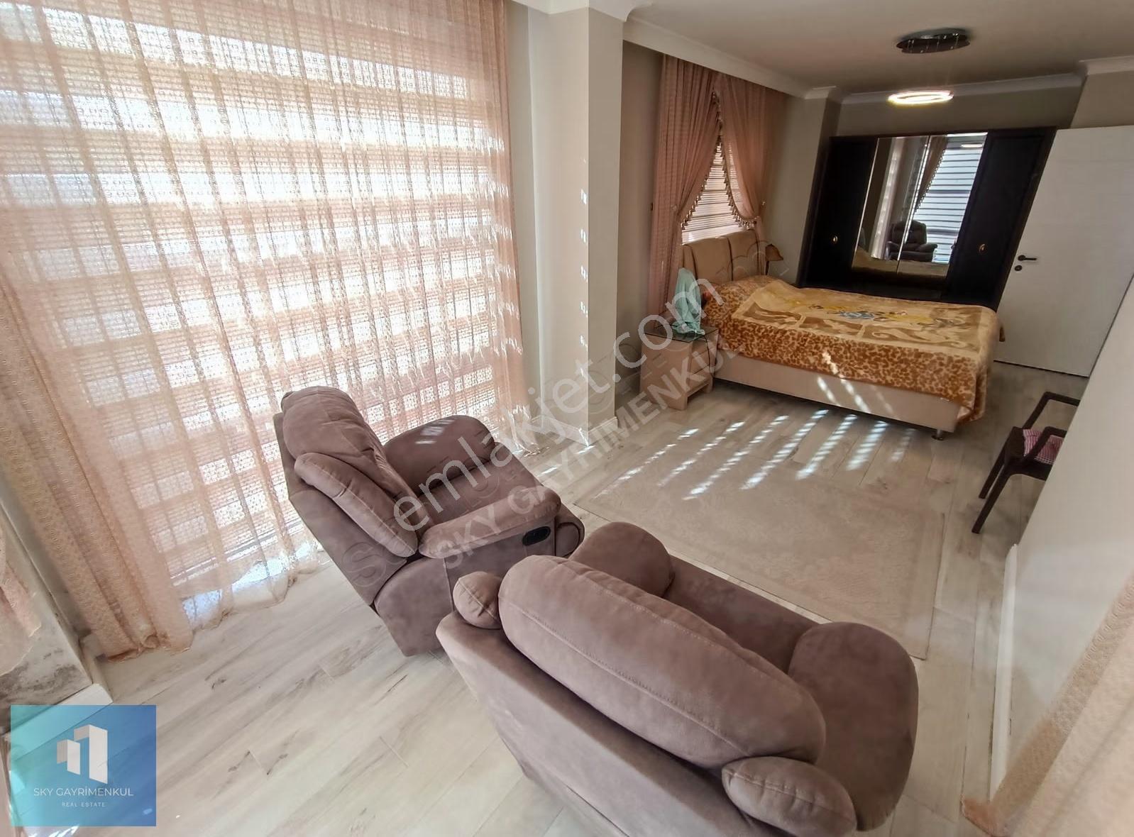 Sky'dan Havuzlu Ve Güvenlikli Sitede Kiralık Lüks 4+1 Daire - Görsel 12