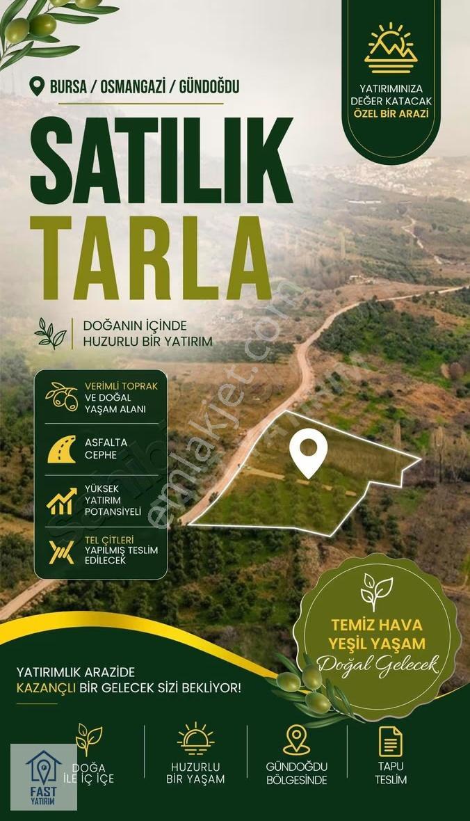 Fast Yatırım'dan Gündoğdu Köyünde Bursa Manzaralı Satılık Tarla - Görsel 11