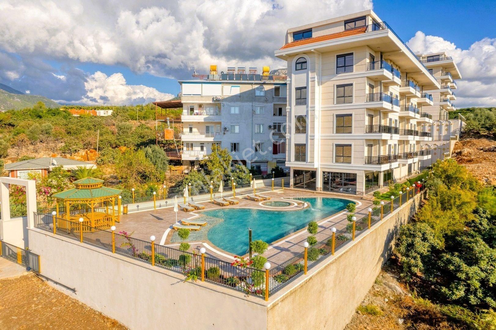 Alanya Kestel 3+1 Ful Deniz Manzara Muhteşem Satılık Penthouse - Görsel 5