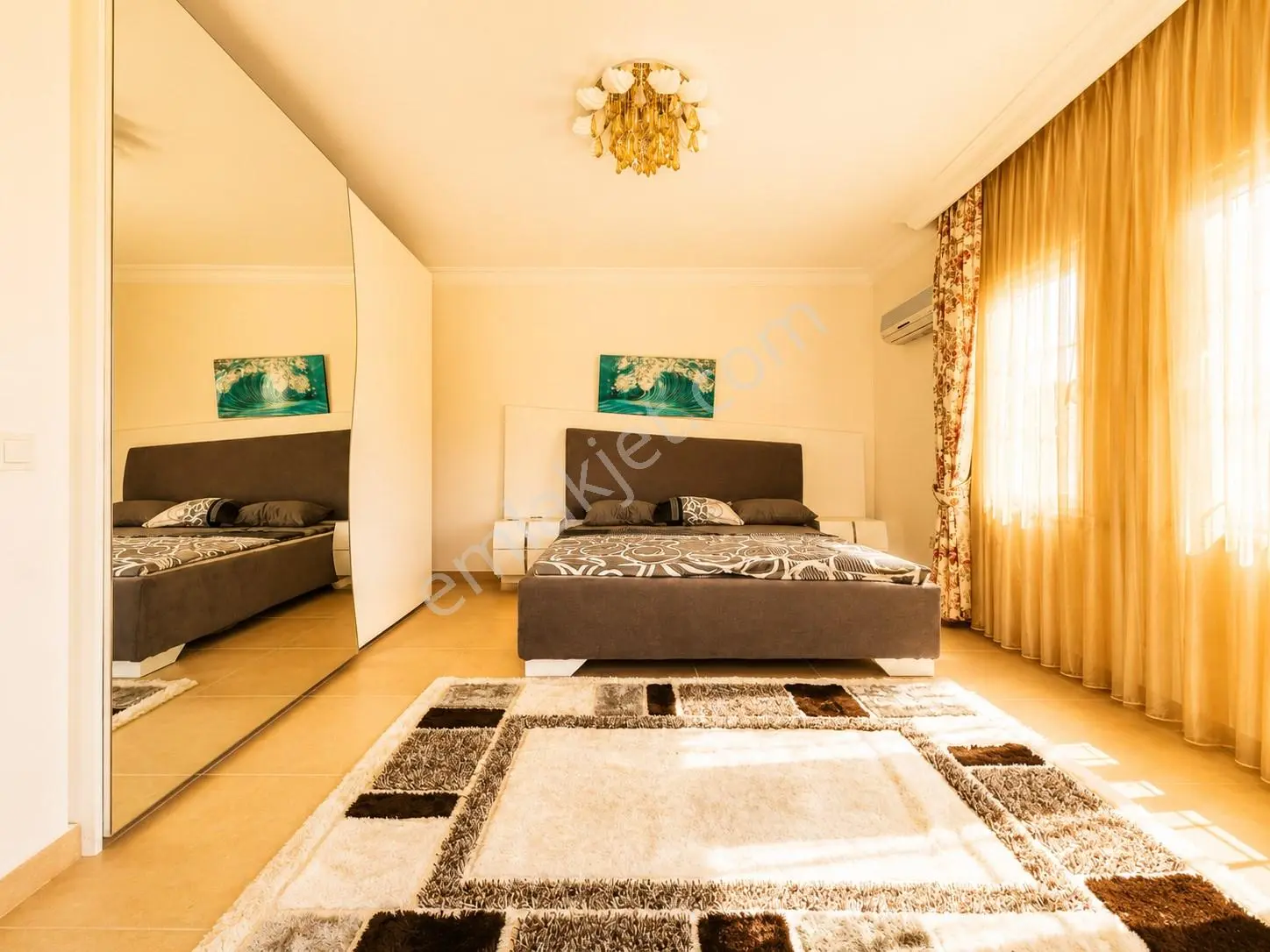 Alanya'da Lüks Site İçerisinde 3+1 Villa Kaçmaz Fırsat!! Denize Yakın!! - Görsel 9