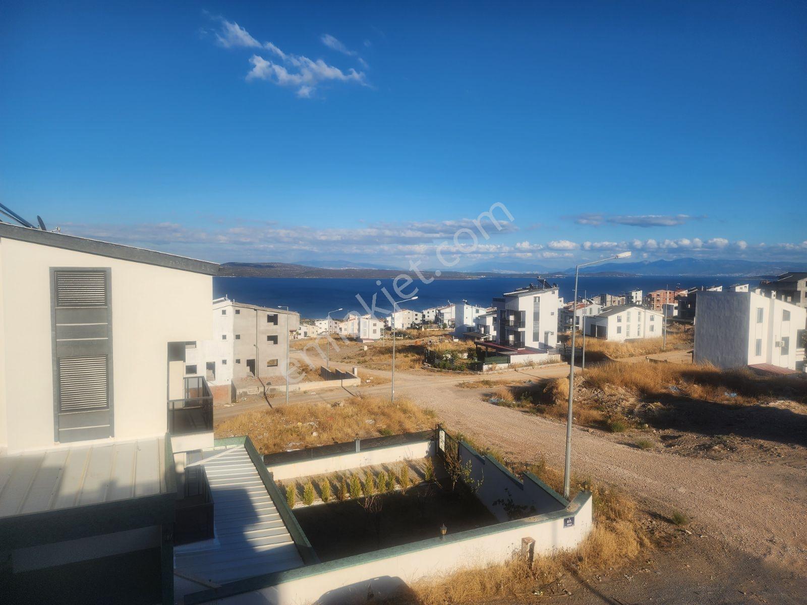 Mordoğan Emlaktan 3.5 Kat İmarlı Deniz Manzaralı Satılık Arsa
