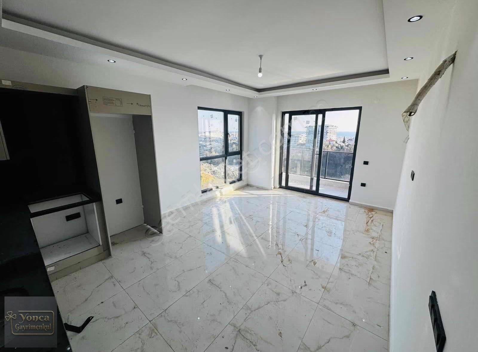 Alanya Site İçinde Sıfır Geniş 1+1 55m2 Full Deniz Manzaralı - Görsel 4