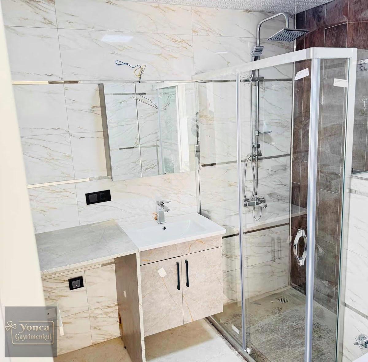 Alanya Site İçinde Sıfır Geniş 1+1 55m2 Full Deniz Manzaralı - Görsel 13