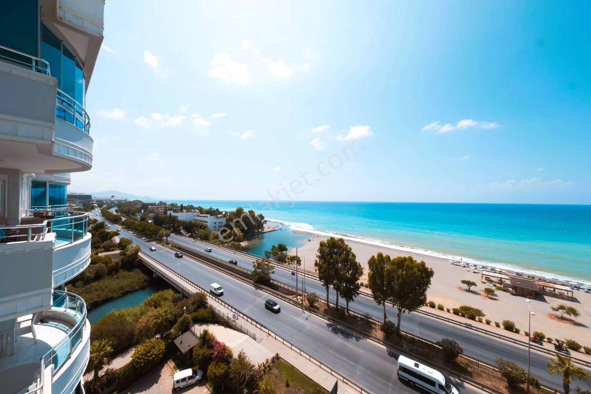 Alanya Tosmurda Denize Sıfır Ve Deniz Manzaralı Lüks Eşyalı 3+1 Eşyalı Daire