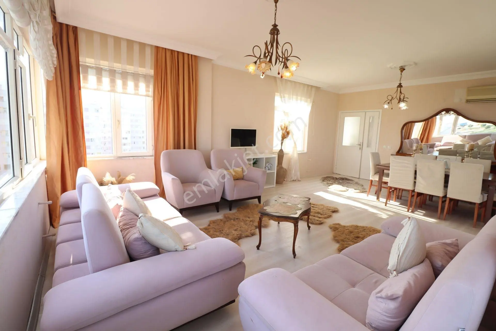 Liman Mahallesinde 3+1 Eşyalı Kiralık Daire - Görsel 5