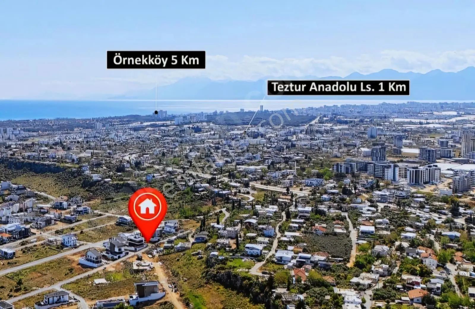 Antalya Muratpaşa Lara-ermenek'te 421 M² Villa Arsası - Görsel 3