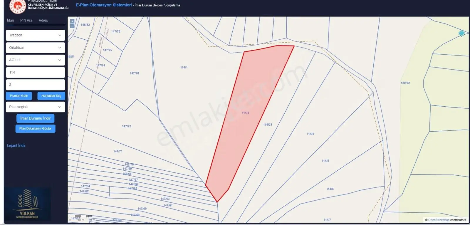 Vyg'den Ağıllı Mahallesinde Satılık 4237 M2 Arsa - Görsel 5