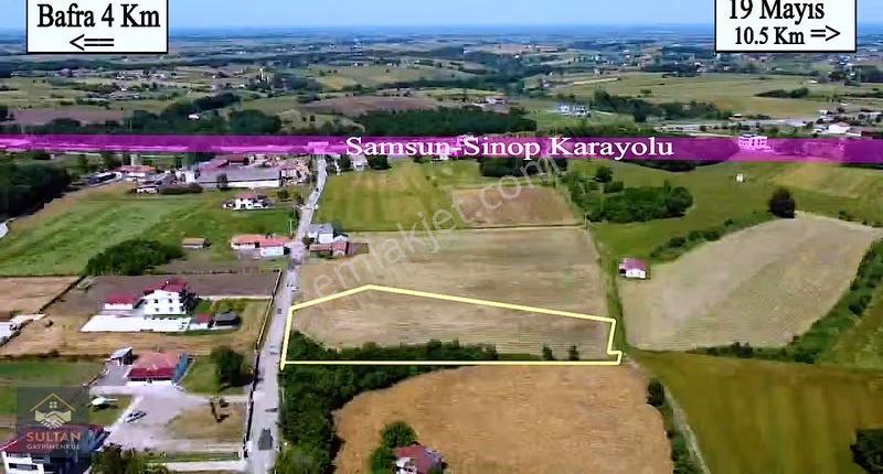 Lengerli' De Bafra Sinop Yoluna 300m Yakın Konumda Satılık Tarla - Görsel 6
