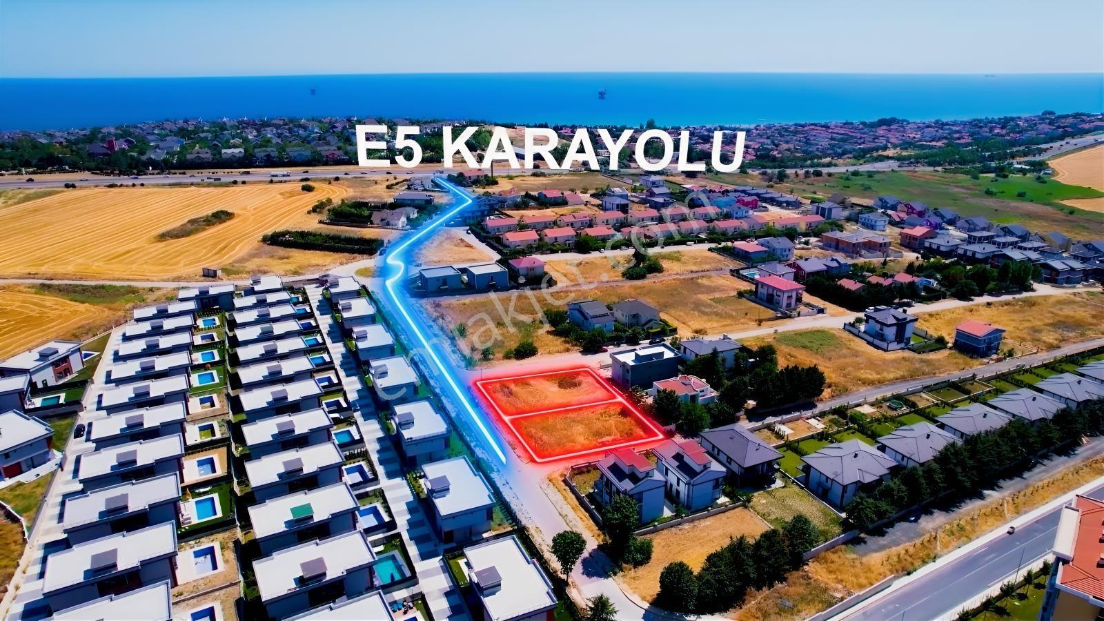 Silivri Mimarsinan Villalar Bölgesin'de 1388m2 İmarlı Arsa - Görsel 8