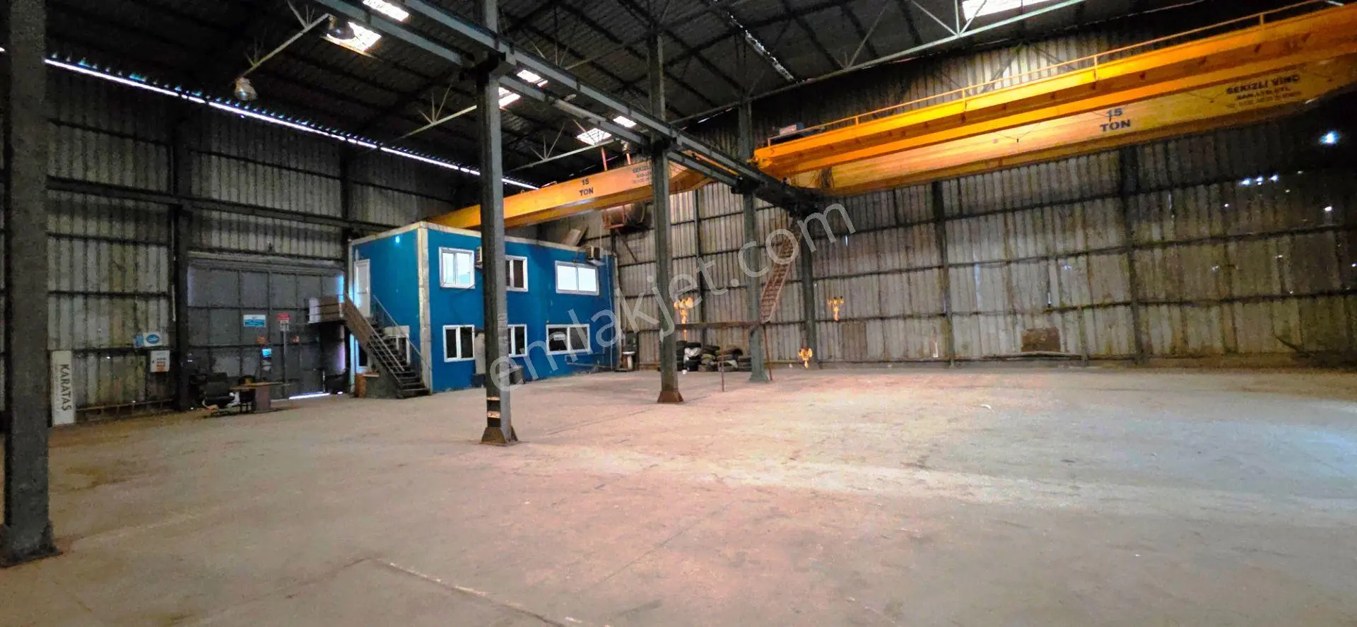 Gebze Tem Yakını 250 Kw 15 Tonluk Vinçli 1.100m2 Kiralık Fabrika - Görsel 20