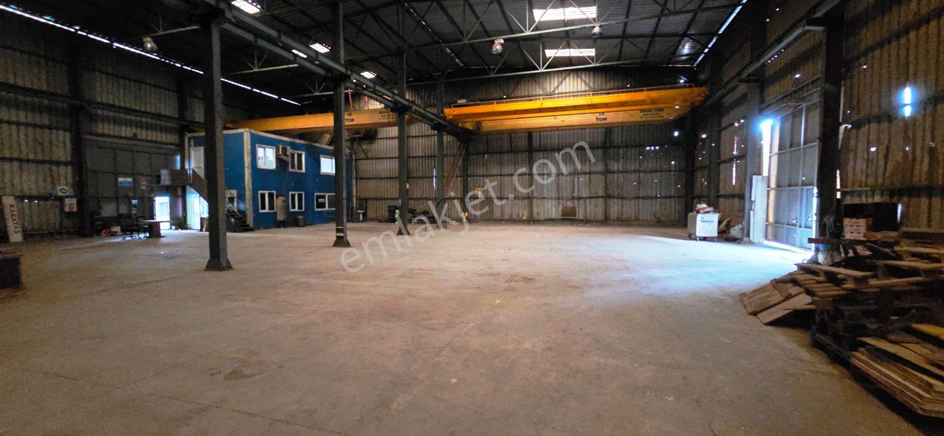 Gebze Tem Yakını 250 Kw 15 Tonluk Vinçli 1.100m2 Kiralık Fabrika - Görsel 19