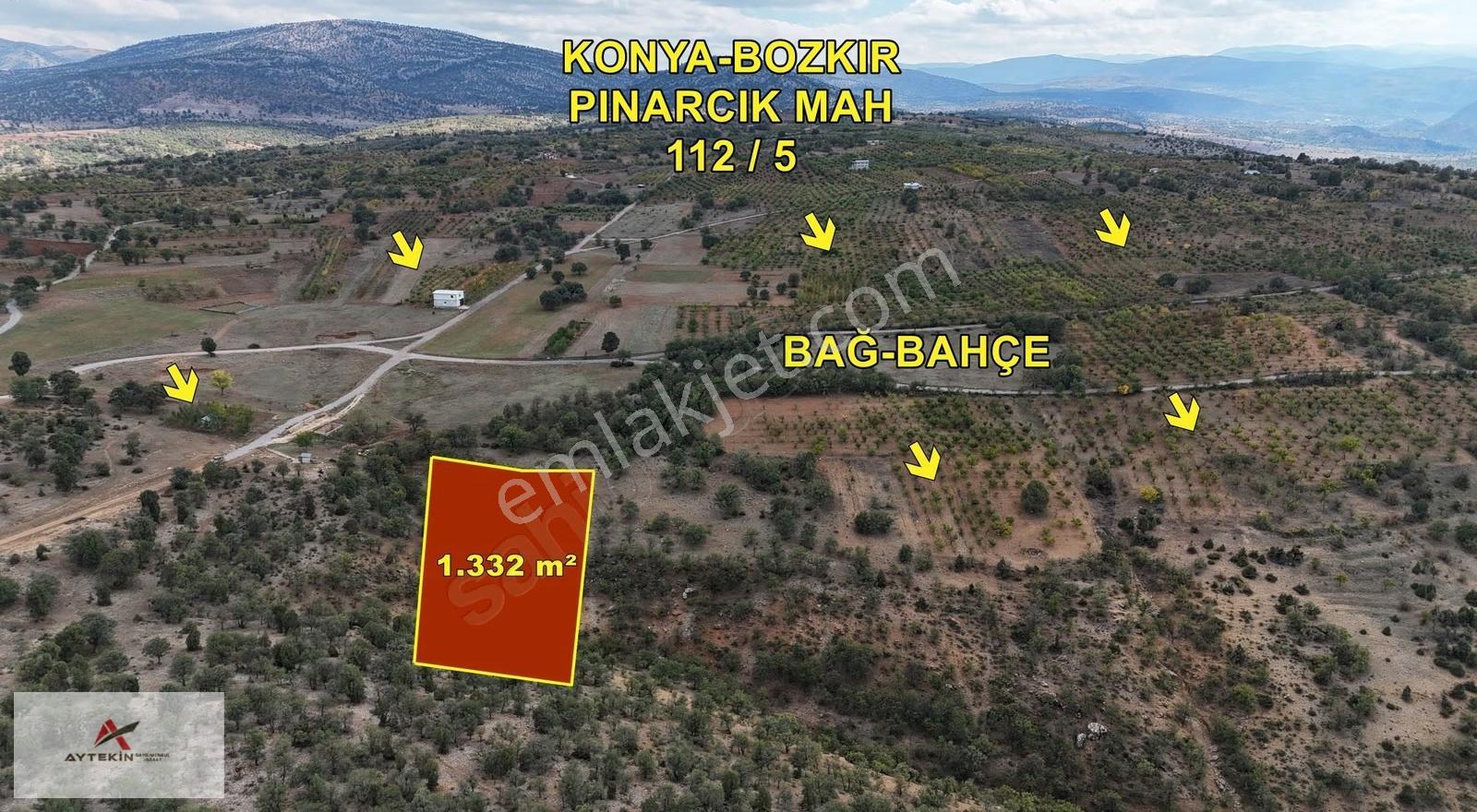 Konya Bozkır Pınarcık Mahallesi'nde 1.332 M² Müstakil Tarla - Görsel 7