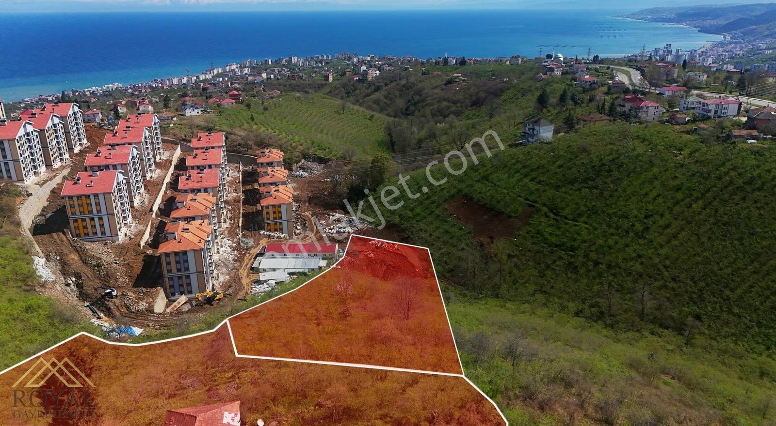 Trabzon - Çimenli'de Deniz Manzaralı 12.473m² Satılık Arsa