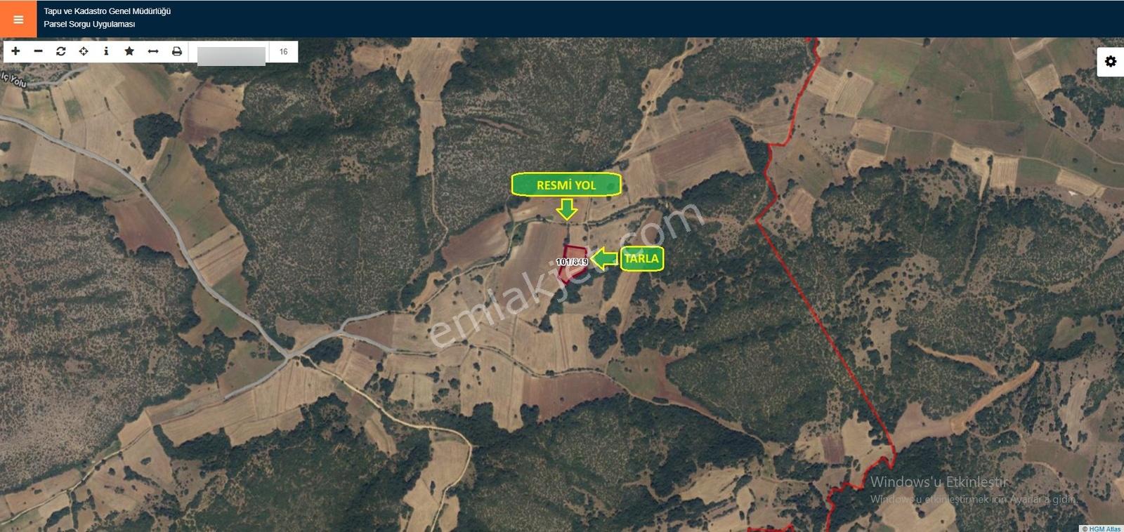 Ulucan'dan Yeniyörük'de Satılık Fırsat Tarla