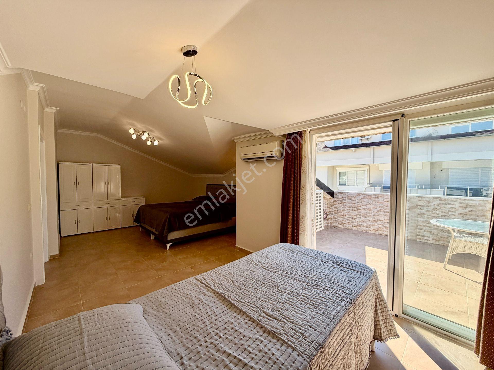 Alanya Obagöl 3+1 Denize 200 Metre Satılık Mobilyalı Penthouse - Görsel 18