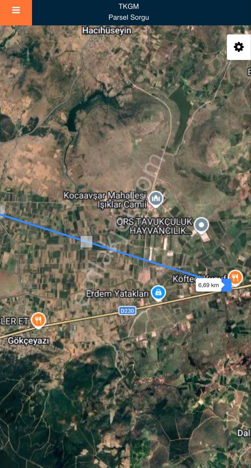 Balcity - Karesi Kocaavşar Mah. Tek Tapu Fırsat 1.681 M2 Bahçe - Görsel 3