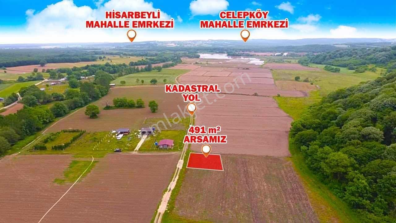 Çatalca Çiftlikköy'de 491 M2 Yola Cephe Orman Manzaralı Tarlamız - Görsel 7
