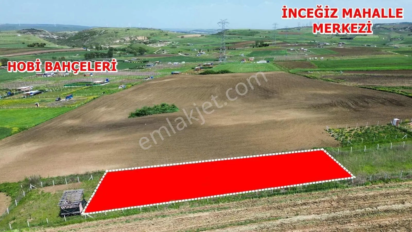 Silivri Kadıköy Mahallesinde Tel Örgülü 1.108 M2 Satılık Tarla