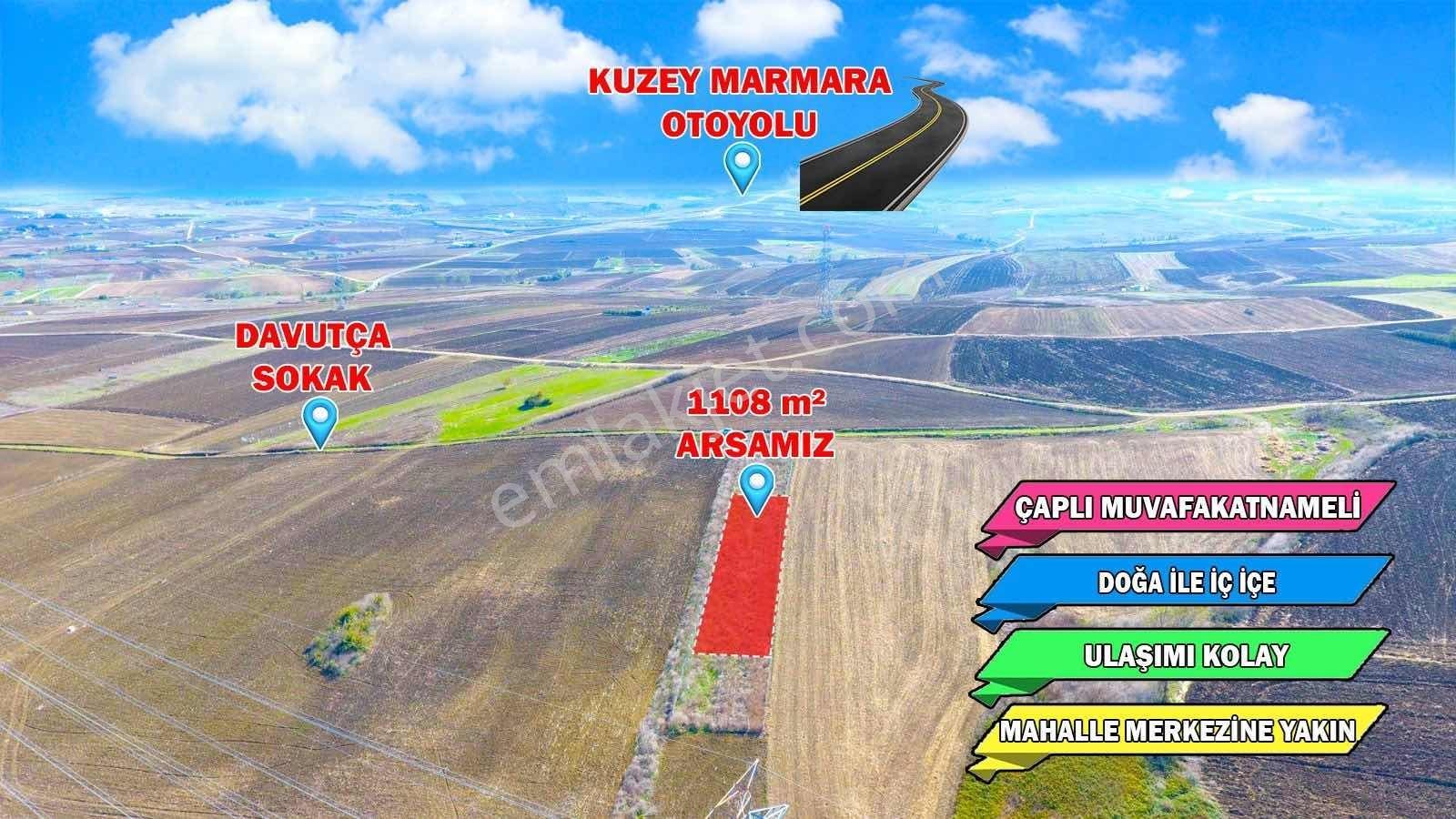 Silivri Kadıköy Mahallesinde Tel Örgülü 1.108 M2 Satılık Tarla - Görsel 15