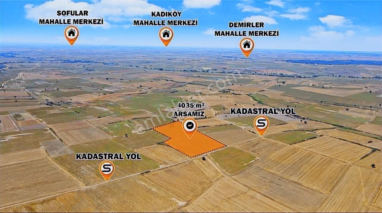Saray Yuvalı Mahallesinde Yolu Mevcut 4035 M2 Satılık Arsamız - Görsel 3