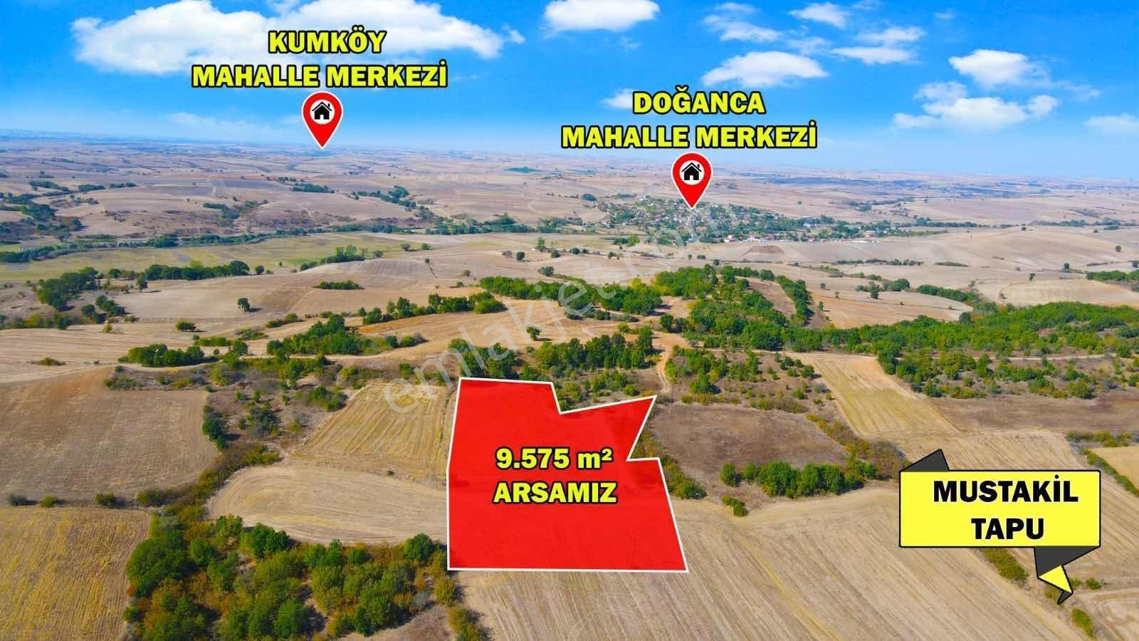 Pehlivanköy Tilkıpınar Köy İçi Tek Tapu 9.575 M2 Satılık Tarla - Görsel 14