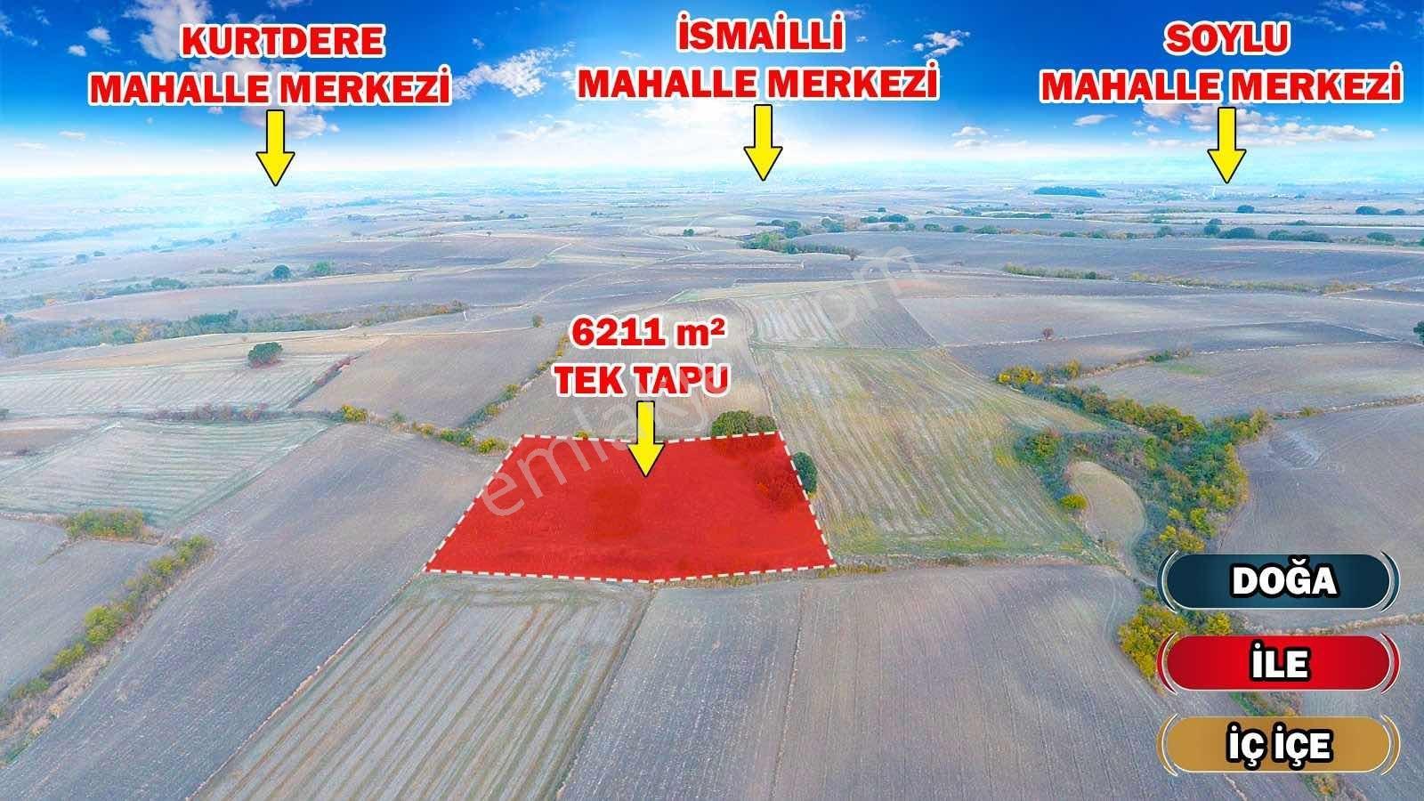 Tekirdağ Hayrabolu Şalgamlı 6.211 M2 Tek Tapu Yatırımlık Tarla - Görsel 9