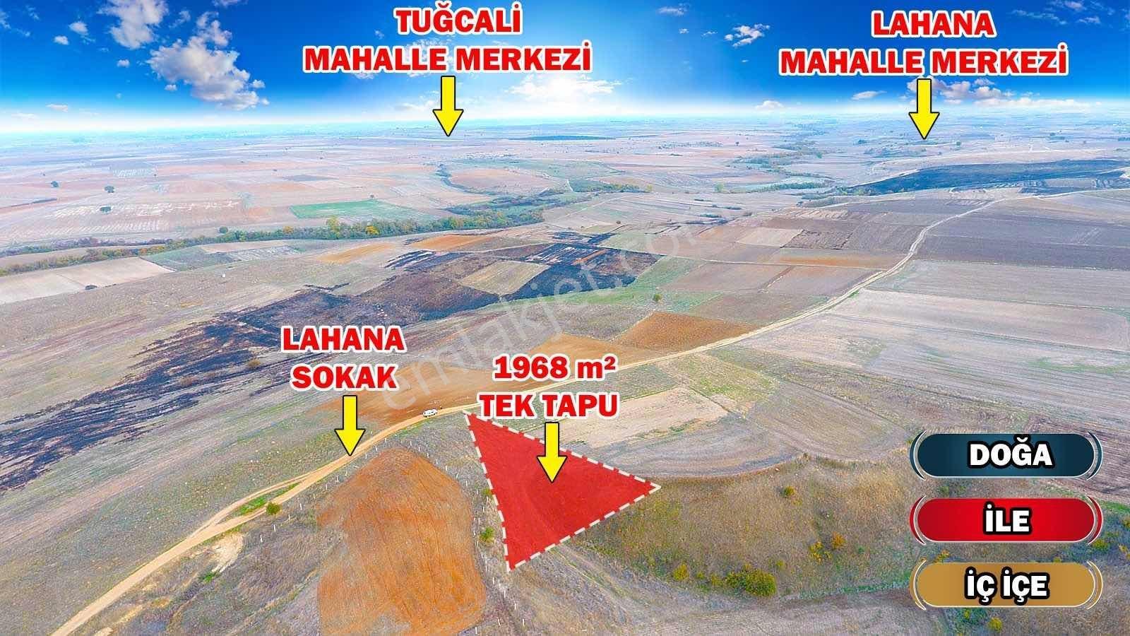 Tekirdağ Hayrabolu Lahana Mahallesinde Tek Tapu 1.968 M2 Tarla - Görsel 7