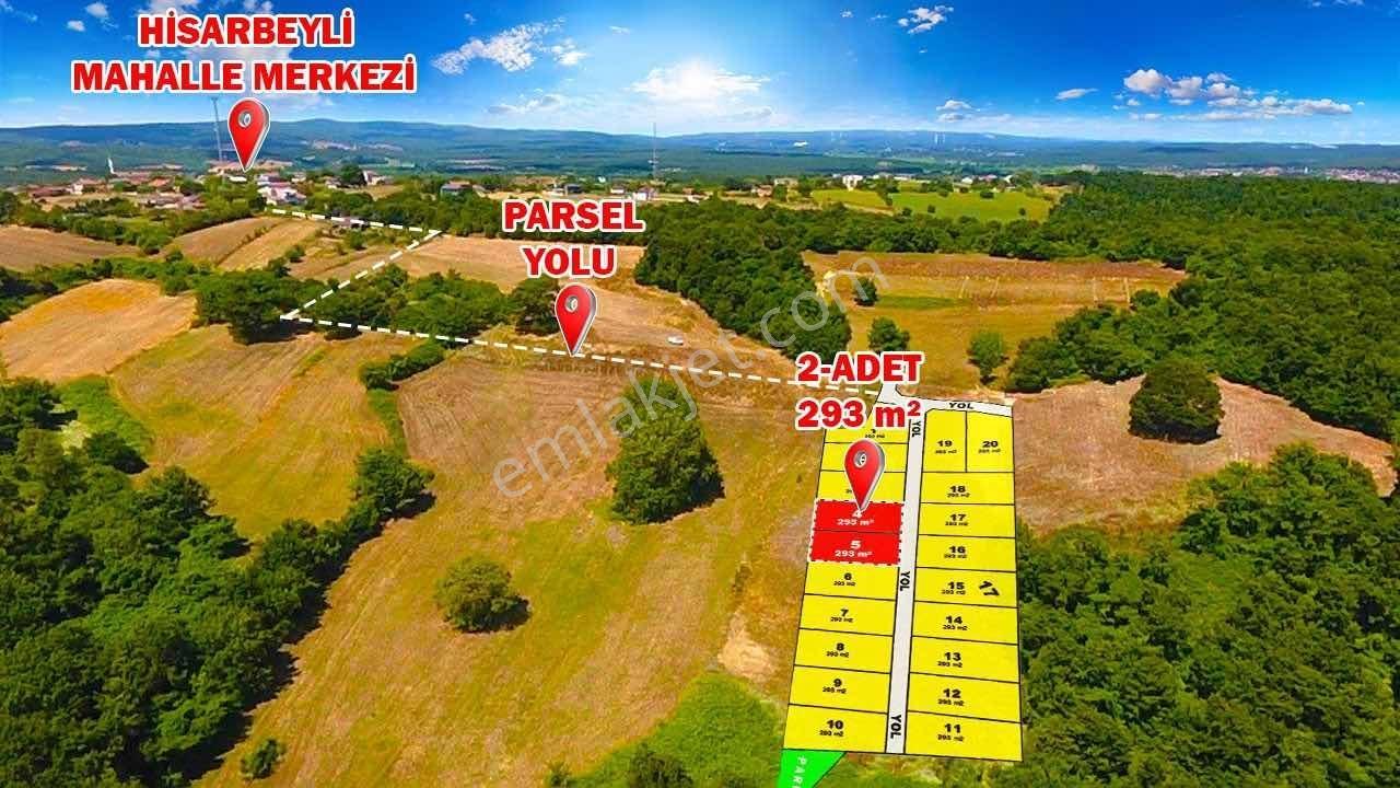 Çatalca Hisarbeyli Mahallesinde Orman Manzaralı 293 M2 Parseller - Görsel 5