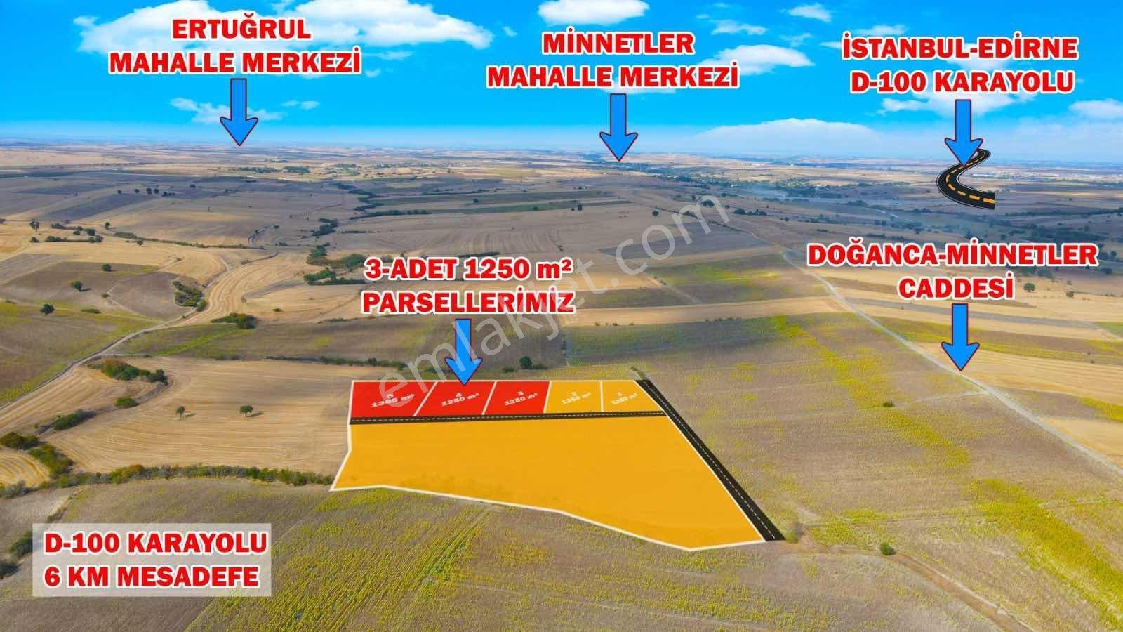 Pehlivanköy Doğanca Mahallesinde Hızlı Trene Yakın 1.365 M2 - Görsel 3