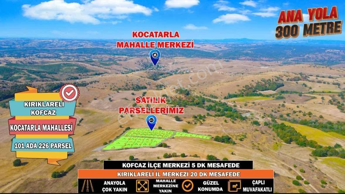 Kırklareli Kofçaz'da İlçe Merkezine 5 Dk Mesafede 641 M2 Tarla - Görsel 5