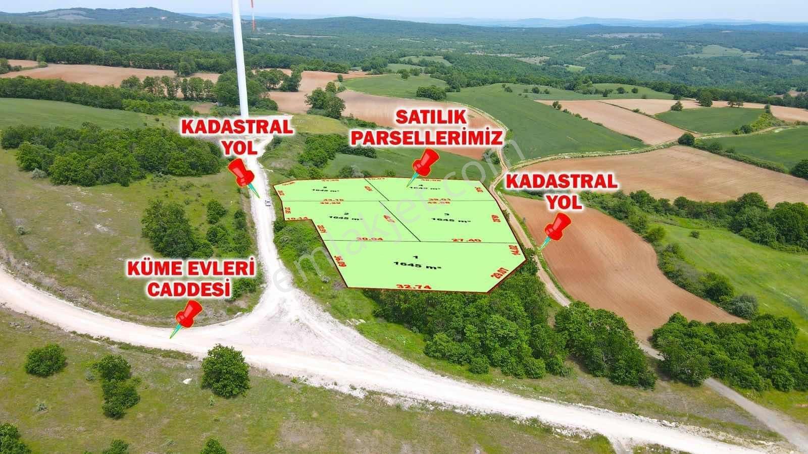 Edirne Vaysal Mahallesinde 8226 M2 Toplu Satılık Yola Cephe Arsa - Görsel 2