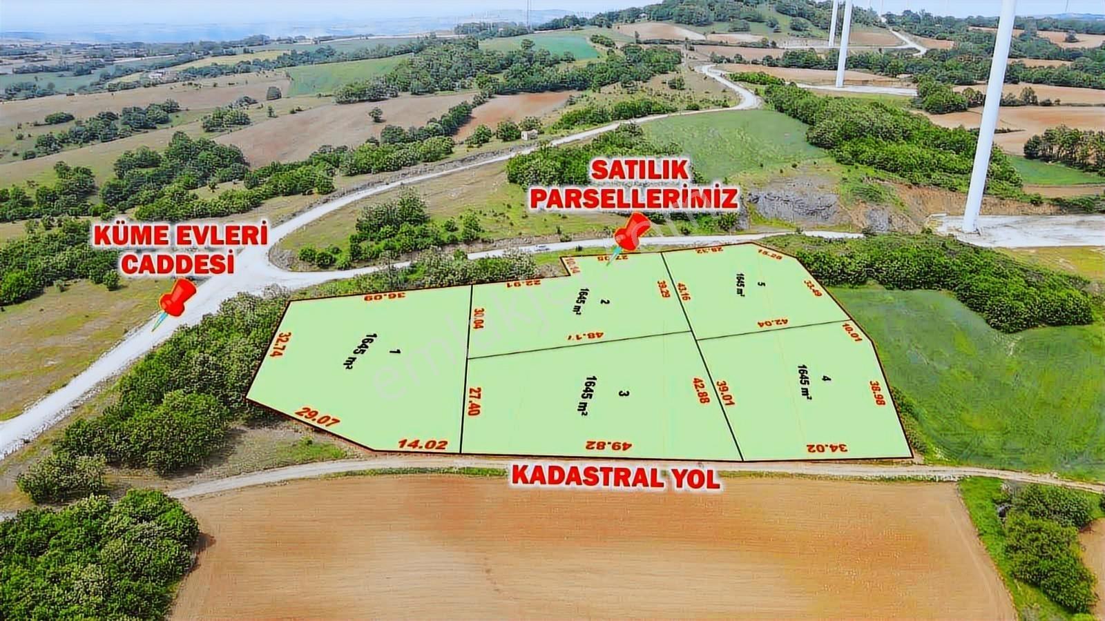 Edirne Vaysal Mahallesinde 8226 M2 Toplu Satılık Yola Cephe Arsa - Görsel 8
