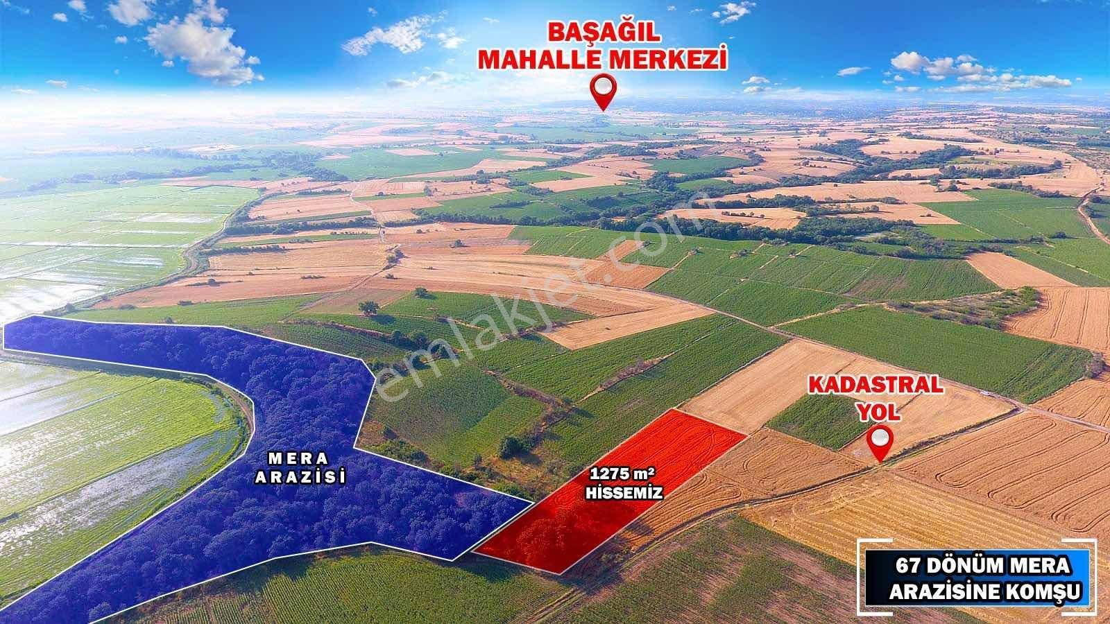Uzunköprü Başağıl Mahallesinde 1.275 M2 Kadastral Yolu Mevcut - Görsel 17