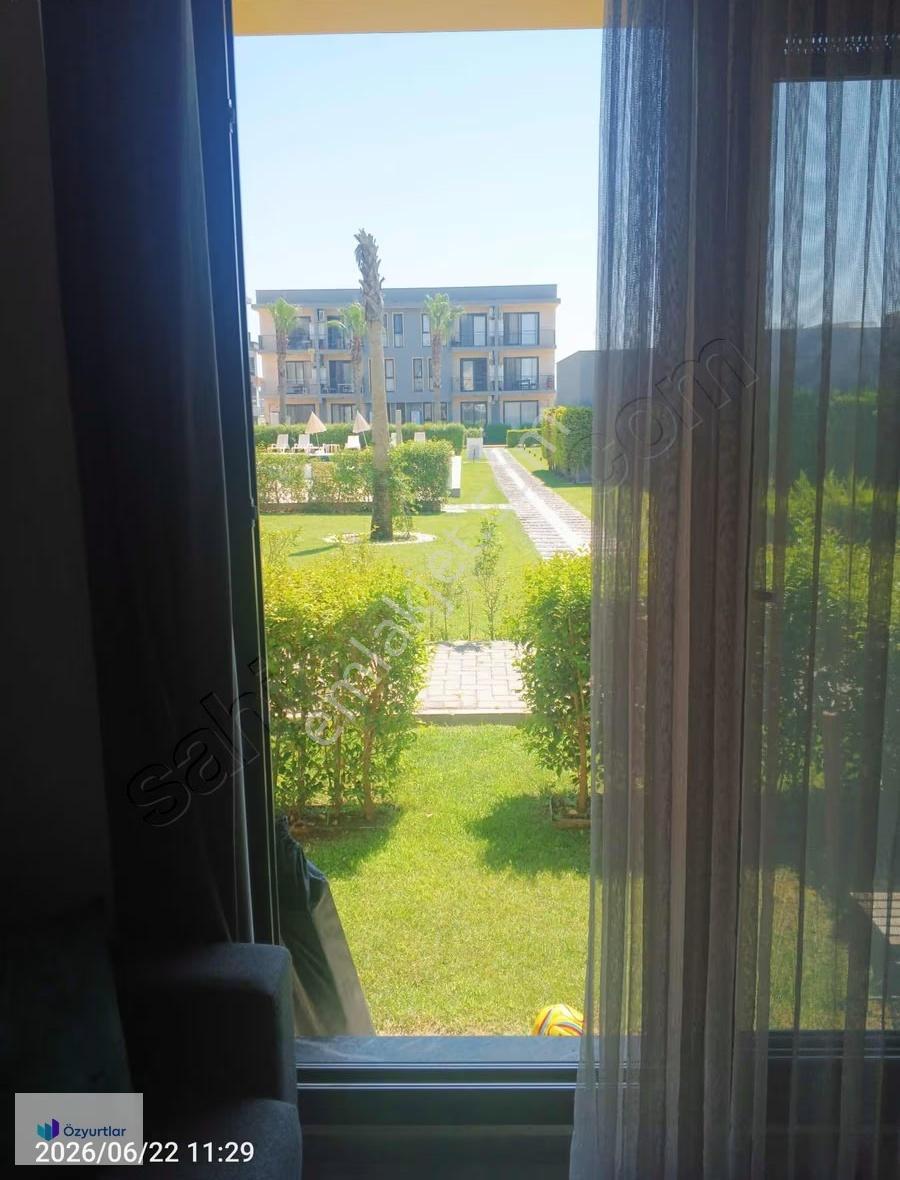 Karaali Villalar Bölgesi'nde Bahçeli Havuzlu 1+1 Eşyalı Kiralık - Görsel 23