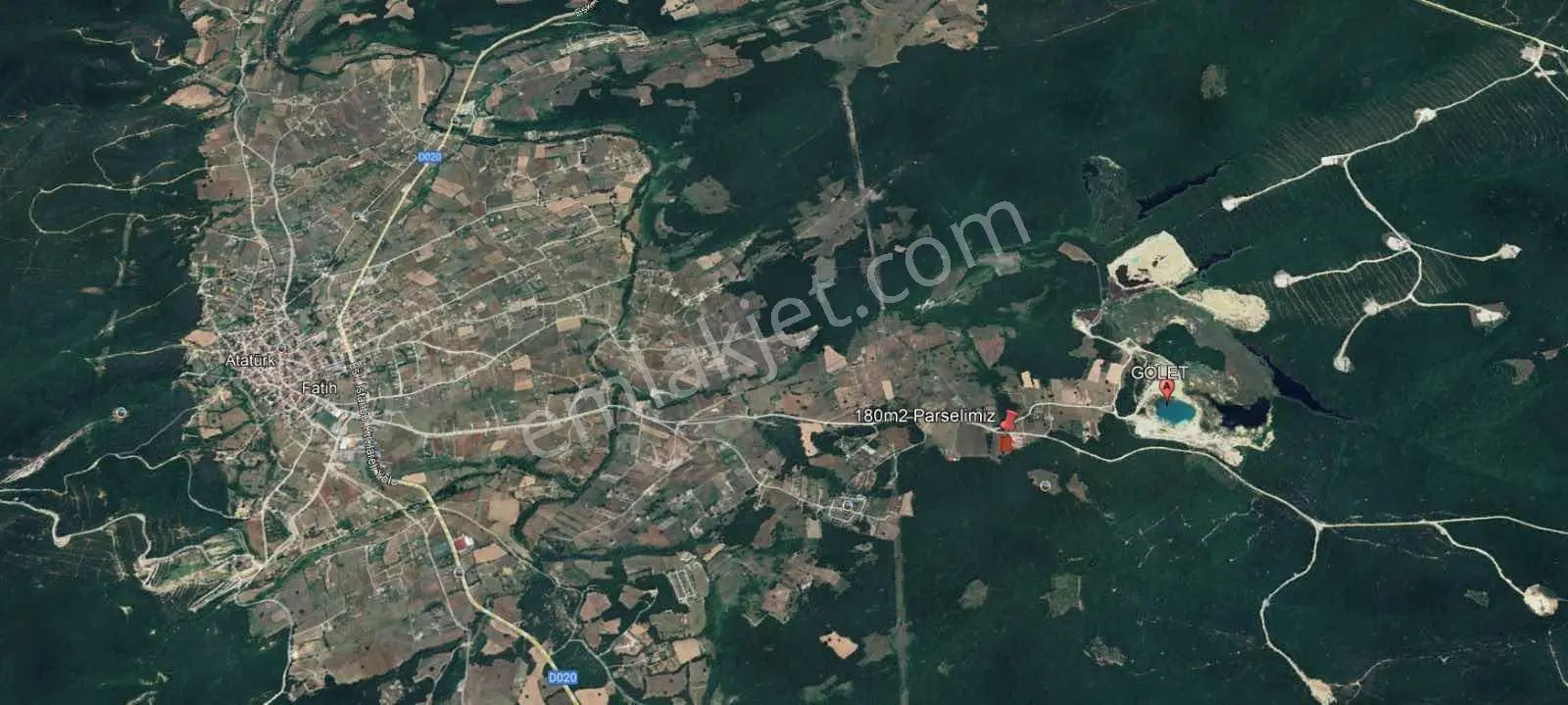 Çatalca Binkılıç Mahallesinde 180 M2 Yola Cephe Satılık Tarla - Görsel 3