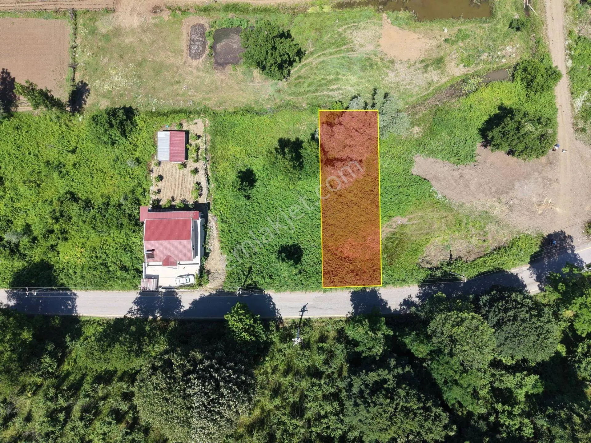 Gölyaka Hamamüstü Köyü'nde Efteni Gölü'ne Komşu 505 M2 Satılık Arsa - Görsel 5