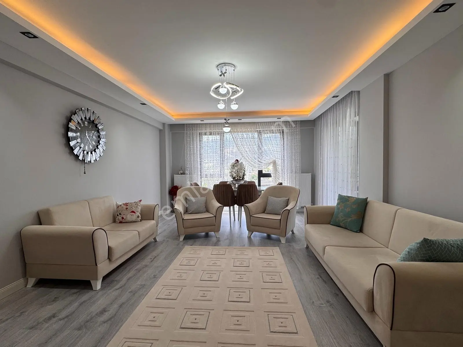 Tepecikde Site İçinde 3+1 145 M² Net | Masrafsız | Satılık Daire