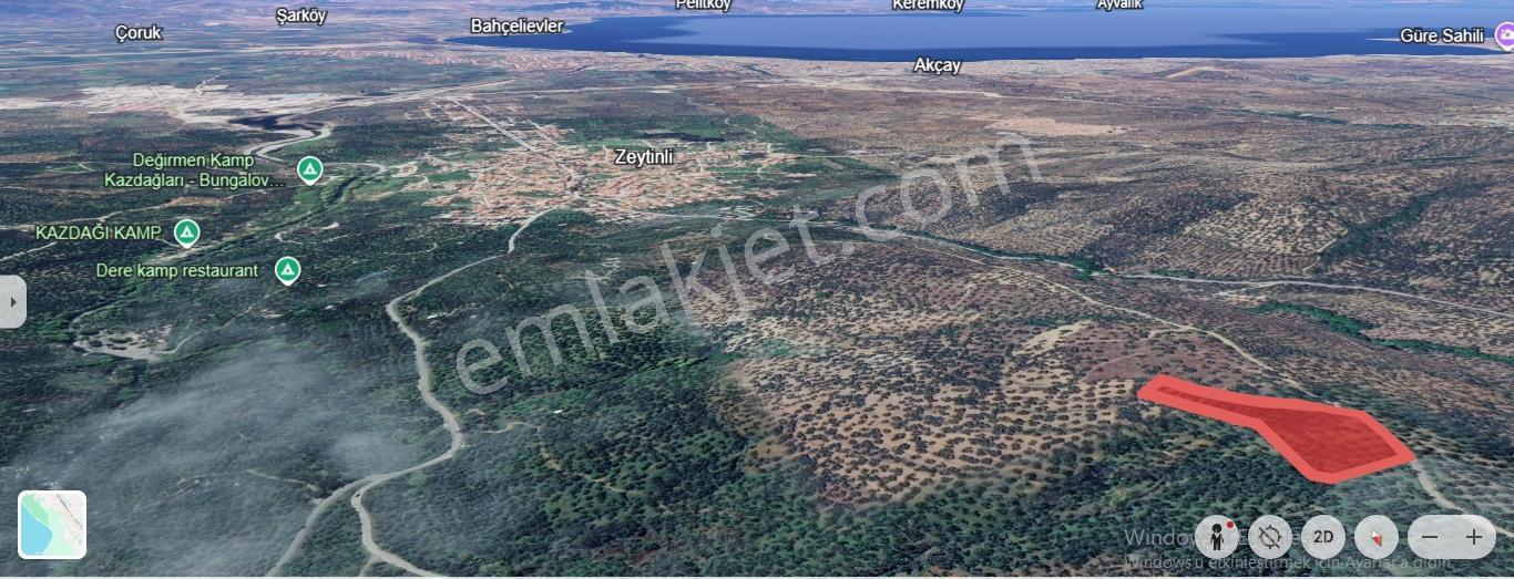 Kazdağları'nın Eteğinde, Doğanın Kalbinde Yatırımlık Zeytinlik