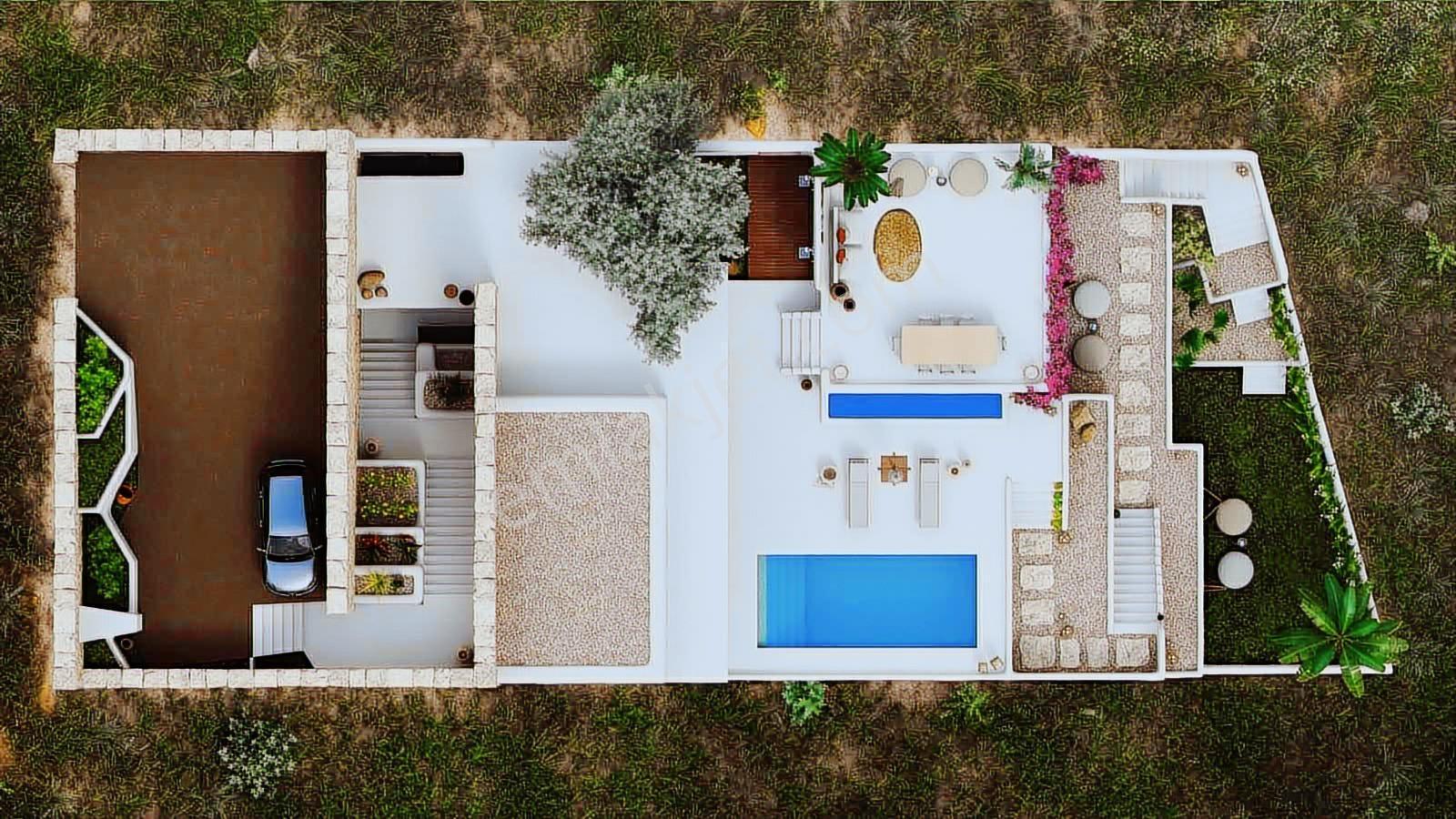 Deniz Manzaralı Ana Yol Üzeri 961m2 Abonelikli Villa Parseli - Görsel 11