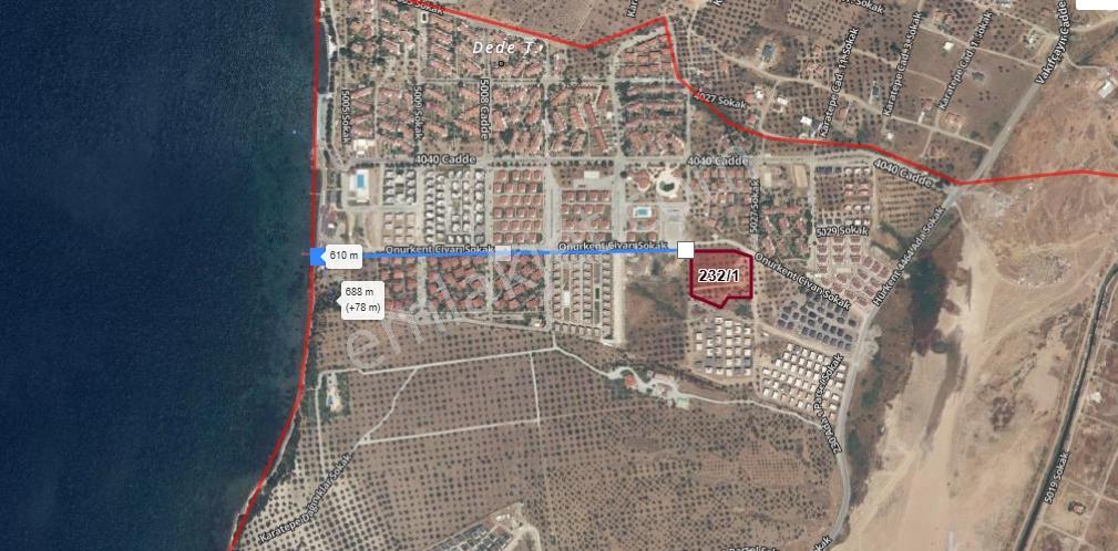 Rw Nefes Ten Gömeç Kema Paşa Sahilde Satılık İmarlı Arsa - Görsel 2