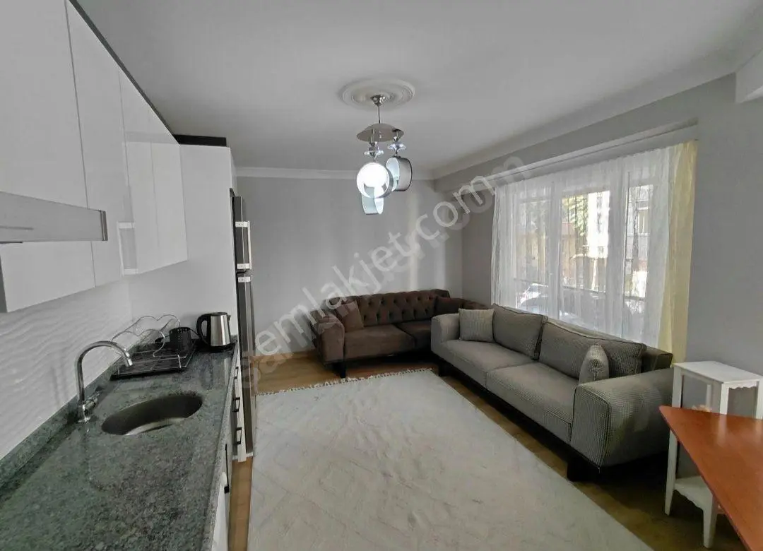 S.evler Merkezde Metro Meteobüse 5dk. 1+1 75m2 Full Eşyalı Ultralüx Sıfır Kiralık Daire - Görsel 4