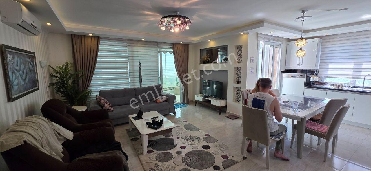 Alanya Oba'da Havuz Manzaralı Eşyalı 2+1 Satılık Daire - Görsel 9