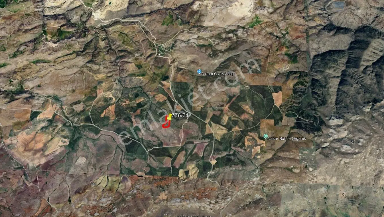 Kutludügün-imarda Satılık Hisseli 250m2 Satılık Tapulu Tarla - Görsel 5
